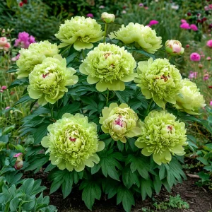 Пион Зеленые Бобы купить по цене от 610р. в интернет-магазине «Посадика» с доставкой почтой в в Карачаевске и по всей России – [изображение №1].