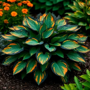 Хоста Бархатный Полог купить по цене от 560р. в интернет-магазине «Посадика» с доставкой почтой в в Карачаевске и по всей России – [изображение №1].